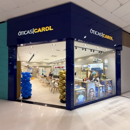 Logo da loja oticas carol